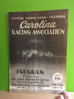 1952 Carolina Racing Assoc. greyhound racing program