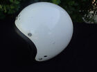 Vintage 1979 Bell RT WHITE Motorcycle Helmet w/ Visor 7