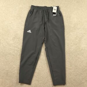 Adidas Mens Large Tall Sideline Woven Training Pants Gray New GP9903