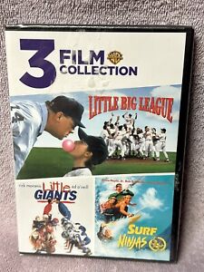 3 Film Collection: Little Big League / Little Giants / Surf Ninjas (DVD)