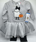 Girls Size 2T Adorable 2-Piece Halloween Outfit Set By Counting Daisies