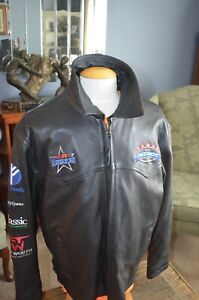 Rodeo Leather Jacket Carroll Original Men's XXL THE PATRIOT RFD TV Fort Worth