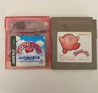 Usedset Koro Koro Kirby Tilt n Tumble Gameboy Color GB GBC Only Nintendo Cartrid