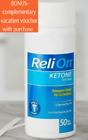Reli On Ketone Test Strips Total Reagent Strips 06/2024 35 strips