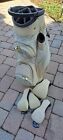 golf women cart bag CUTLER 14 15 div shoulder strap rain cover beige all zip...
