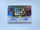 2006-07 EXQUISITE NUMBER PIECES PATCH AUTO 12/15 Carmelo Anthony & Vince Carter