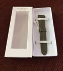 $50 MICHAEL KORS RUNWAY ACCESS OLIVE LEATHER 22MM SMARTWATCH STRAP MKT9029