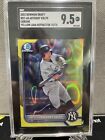 New Listing2022 Bowman Chrome Yellow Lava Refractor Anthony Volpe RC Rookie 75/75 SGC 9.5