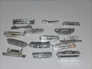 VINTAGE AURORA AFX OTHER CHROME BUMPERS AND OTHERS HO SLOT CAR 1A