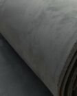 Foam Charcoal Suede Headlining Foam Backed Fabric 60