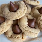 Home Made One Dozen  Hurshey Kiss Sugar Cookies Cookie Tin Incuded