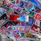 32 PCS Holographic Anime Manga Waifu JDM Car Decal Stickers - No Duplicates