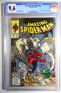 Amazing Spider-Man #303  CGC 9.6  McFarlane  Sandman  Silver Sable  Marvel 1988
