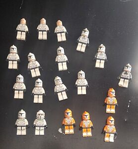 Lego Star Wars Clone Trooper Lot  w/ Walkers