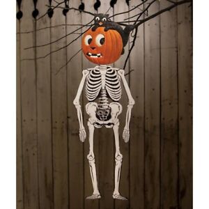 Bethany Lowe - Halloween - Jack & Cat Hanging Skeleton - TF3255