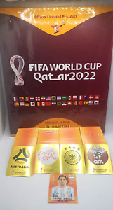 PANINI World Cup Qatar 2022 orange Stickers  empty hardcover Album + Update