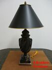 New ListingFrench Regency Faux Marble Bronze Table Lamp and Shade
