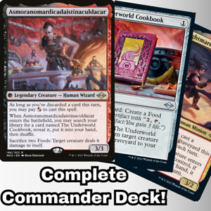 MTG Commander EDH Deck Asmoranomardicadaistinaculdacar 100 Cards Madness Discard