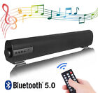 Portable Soundbar for TV/PC, Wired & Wireless Bluetooth Speaker Remote Control