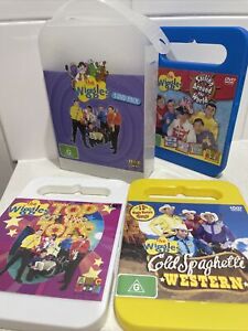 The Wiggles 3 DVD Pack Carry Case Rare Mint Condition Discs And Booklets Reg 4
