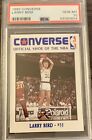 1989 Converse Basketball Card Larry Bird #33 - Graded PSA 10 GEM MT Mint Celtics