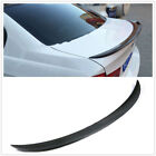 For BMW E90 / E90 M3 Carbon Fiber Rear Spoiler Trunk Wing P Style 2005 2006-2011