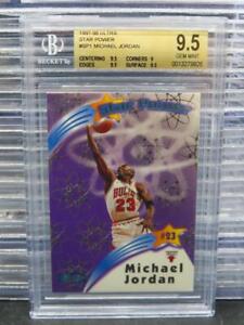 New Listing1997-98 Fleer Ultra Michael Jordan Star Power #SP1 BGS 9.5 Gem Mint Bulls