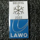 2022 Beijing Winter Olympic Lawo Dated Media Pin