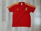 Spain Football Shirt Training 2012/2013 Jersey Size L Camiseta Red