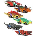 6 Carritos De Dinosaurios Para Niños Regalo Para Niños Carros De Dinosaurio.