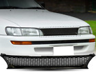For 93-97 Toyota Corolla Black Badgeless Honeycomb Sport Mesh Front Grille Grill (For: 1997 Toyota Corolla)