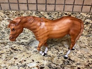 Custom Woodgrain by Honey Gibbons on a Breyer Indian Pony