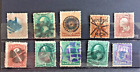 US STAMPS Awesome Lot of (10) Early 1800's w/Rare Fancy Cancels USED Huge CV$$$