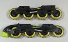 Schwinn Inline Roller Skate Blade Wheels Replacements Yellow/Black Never Used