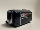 Sony Handycam DCR-SX41 8GB BLUE Mini Camcorder TESTED & WORKING -No Charger