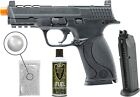 Umarex S&W M&P9L GBB Green Gas Airsoft Pistol w/Green Gas and Mag and BBs Bundle