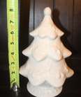 Vintage White Ceramic Christmas Tree 8.25