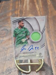 New Listing2023-24 Topps UEFA Club Competitions Flagship Donnarumma Patch Auto /99