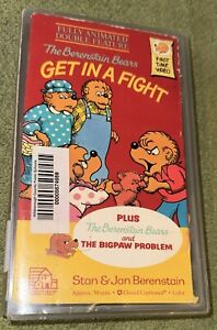 The Berenstain Bears Get In A Fight VHS 1982 Random House Home Video