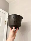 Small #6 Cast Iron Bean Pot Kettle 8” Diameter!