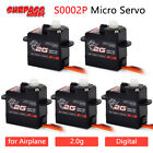 Digital Servo 2g Micro Plastic Gear Servo for RC Airplanes Fixed-wing Helicopter