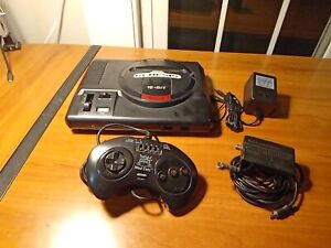Sega Genesis 1 Console System - Black + Cables + Controller *TESTED* LNC
