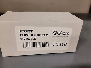 iPort 70310 15V/2A LAUNCH LaunchPort Power Supply BLACK NEW