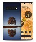 CASE COVER FOR GOOGLE PIXEL|LONELY AUTUMN TREE BY THE LAKE
