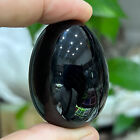 2'' Natural Obsidian  Quartz Hand Carved Egg skull Crystal healing 1pc