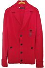 DSQUARED2 Cashmere Wool Cardigan Men's Size XL Red