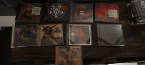 New Listingblack metal cd lot