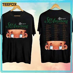 Say Anything Is a Real Boy 20th Tour 2024 Concert T-Shirt