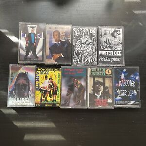 Hip Hop Cassette Lot of 9 Tapes 80s 90s Public Enemy Fresh Prince MC Hammer Rap