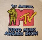 MTV 2021 Reprint Vintage 1st Annual Video Music Awards Show T-Shirt Size XL